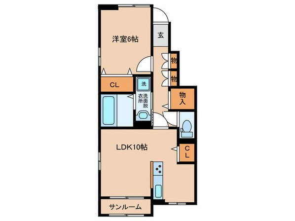 メゾン－８の物件間取画像